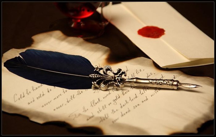 fountain pen and  will