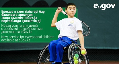 Ерекше қажеттіліктері бар балаларға арналған арбадағы бала
