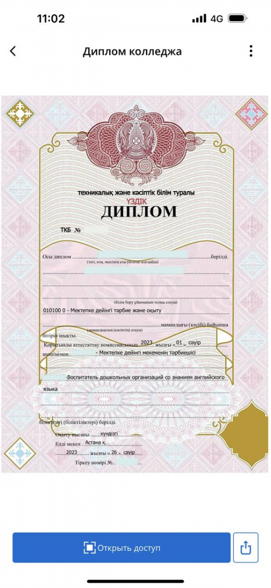 diploma