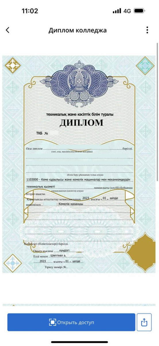 diploma