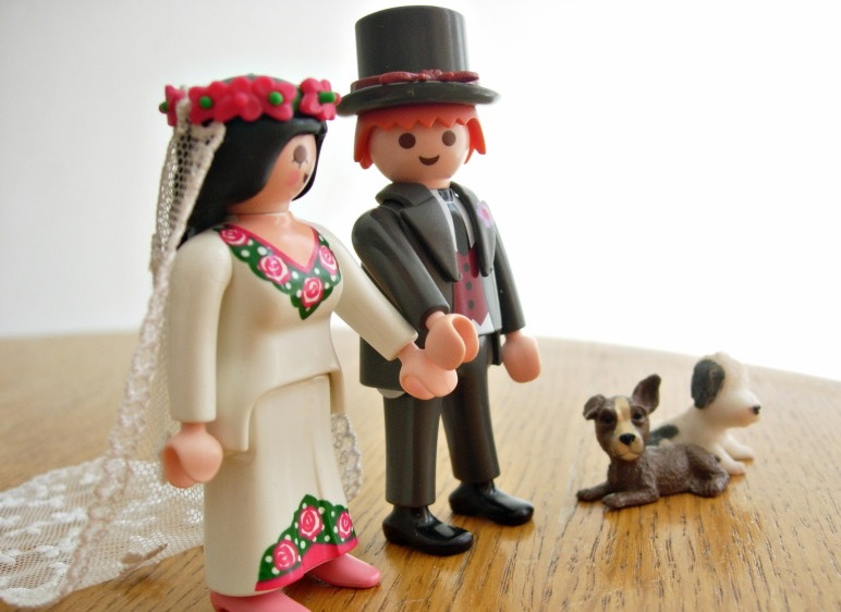 bride and groom
