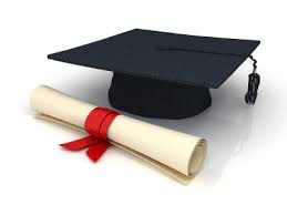 graduation hat and diploma